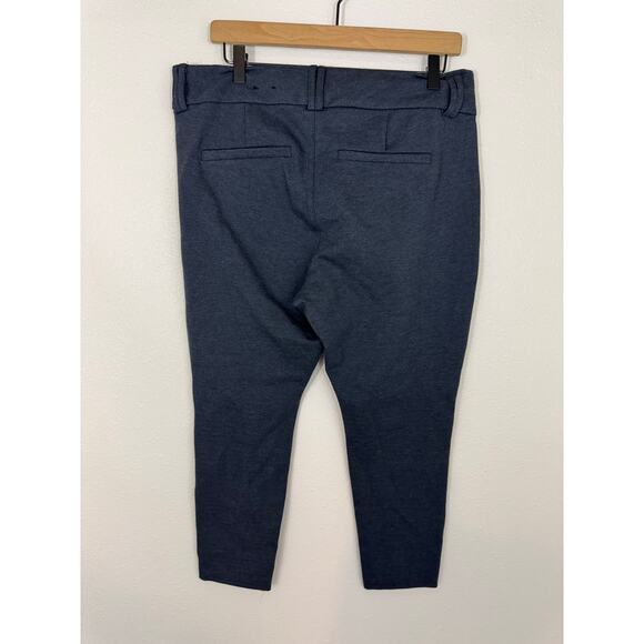 Torrid Blue Stretch Slim Fit Cropped Pants Size 12 24” Inseam - Picture 4 of 5